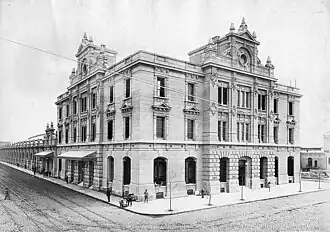 The current building c. 1890s