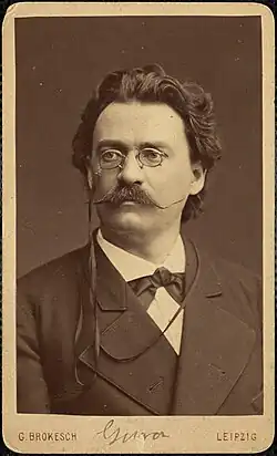 Photograph of Eugen Gura, [ca. 1859–1870]. Carte de Visite Collection, Boston Public Library.