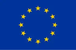 The stars point outwards instead of in one direction.