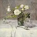Roses dans un verre( Roses in a Glass), 1880-82