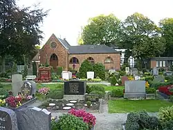 Cemetery in the locality Kirchsteinbek.