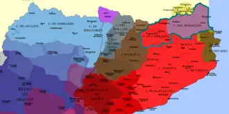 The counties of the eastern Pyrenees in the 11th and 12th centuries