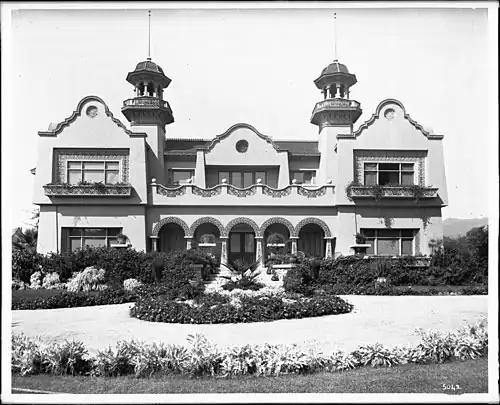 The mansion, 1905
