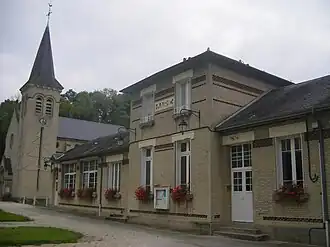The town hall in Nampcel
