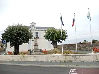 The town hall in La Jarrie-Audouin
