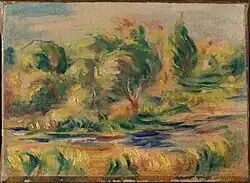 Not a Renoir landscape