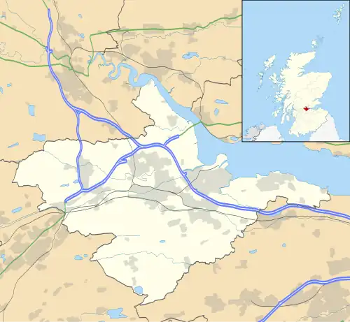 Camelon is in the west of the Falkirk council area in the Central Belt of the Scottish mainland.