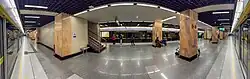 Line 1 platform panorama