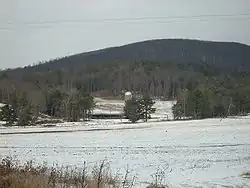 A farm just off Pennsylvania Route 49 in Deerfield Township
