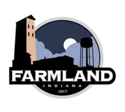 Official logo of Farmland, Indiana