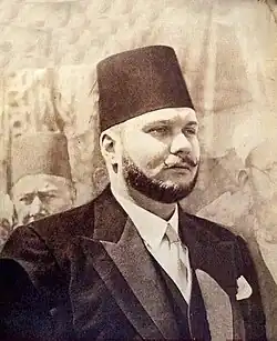 Farouk I of Egypt during al Mawlid