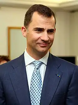 In Soling:, Felipe VI King of Spain