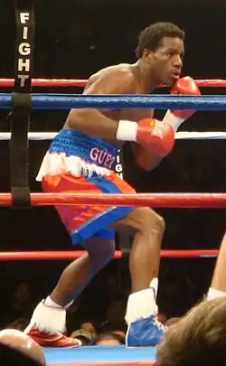 Fernando Guerrero is a professional middleweight boxer.[65]