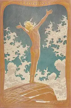 Lithograph, 1913, 63.5&nbsp;cm ×&nbsp;42.3&nbsp;cm (25.0&nbsp;in ×&nbsp;16.7&nbsp;in)