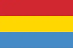 Flag of Budapest (1873–1930)