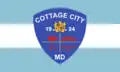 Flag of Cottage City, Maryland