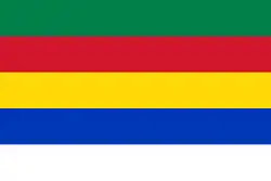 A flag of the Druze (Syria)
