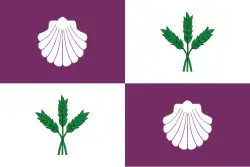 Flag of El Burgo Ranero, Spain