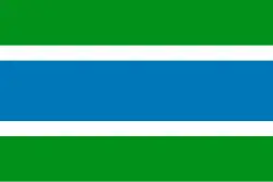 Flag of Komsomolsky District