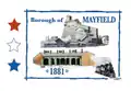 Flag of Mayfield, Pennsylvania