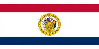 Flag of Mobile, Alabama