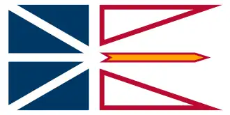 Flag of Newfoundland and Labrador (1980)