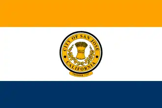 Flag of San Jose, United States