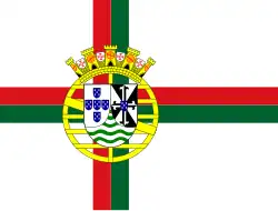 Flag of Timor Portuguese refugees flown in Lisbon (1946)