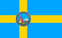 Flag of Wilmington, Delaware, USA