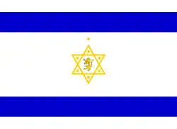 The flag of the First Zionist Congress