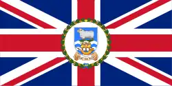 Standard of the governor of the Falkland Islands
