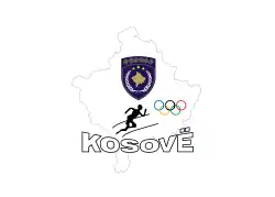 Flag of the Kosovo Olympic Committee (2003–2008)