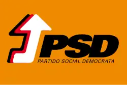 Flag of the Social Democratic Party of Portugal