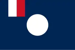 Flag of the State of Damascus, in the French Mandate of Syria (1920–1924)