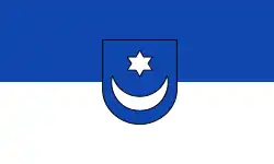 Flag of Oelde, Schleswig-Holstein, Germany