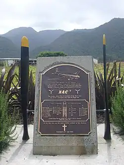 NAC flight 441 memorial