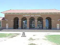 Different view of Florence High School.