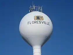 Floresville water tower