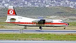 Fokker F27 Friendship of Turkish Airlines