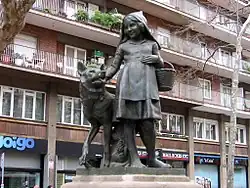 Font de la Caputxeta (1921), of Josep Tenas, Passeig de Sant Joan/Rosselló.