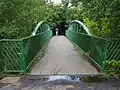 Footbridge over the River Mersey (geograph 6594618)