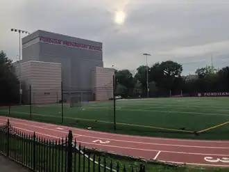 Leonard theater and back field