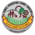Official seal of Forks Township