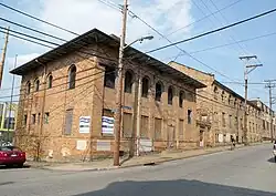 Garrison Foundry-Mackintosh Hemphill Company Offices, built in 1895, in the South Side Flats neighborhood of Pittsburgh, Pennsylvania.