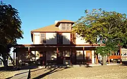 Original Fort Headquarters.