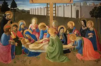 Fra Angelico — Lamentation over dead Christ