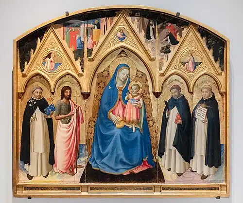 Fra Angelico, San Pietro Martire Triptych