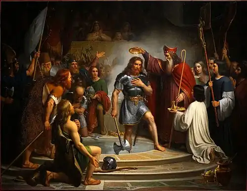 Baptism of Clovis at Reims