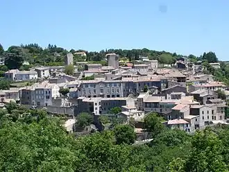A general view of Saissac