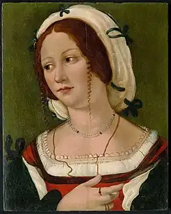 Female portrait by Francesco Francia, c. 1511[98]